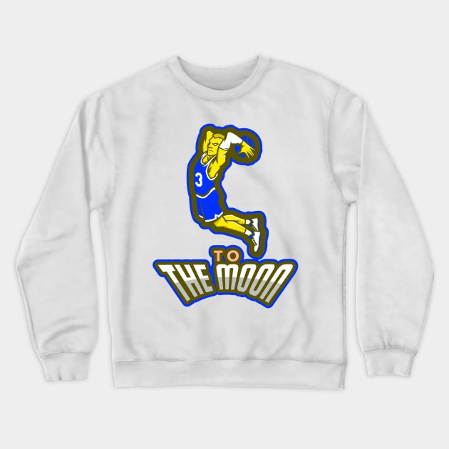 Golden State Warriors basketball Crewneck Sweatshirt by YungBick